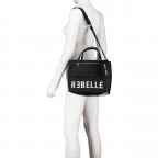 Handtasche Isobel Black, Farbe: schwarz, Marke: Rebelle, EAN: 8058189275247, Abmessungen in cm: 27x23x12, Bild 5 von 8