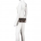 Umhängetasche / Clutch Cormorano Nicole Grafit, Farbe: grau, Marke: Adax, EAN: 5705483260679, Abmessungen in cm: 20x12x4.5, Bild 5 von 6
