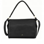 Umhängetasche Sorano Claudia Black, Farbe: schwarz, Marke: Adax, EAN: 5705483265346, Abmessungen in cm: 27x22x13, Bild 1 von 10