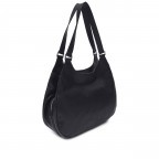 Beuteltasche Larissa Black, Farbe: schwarz, Marke: Adax, EAN: 5705483263472, Abmessungen in cm: 38x24.5x13.5, Bild 2 von 5