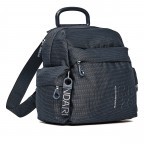 Rucksack MD20 QMTT1 Scarab, Farbe: blau/petrol, Marke: Mandarina Duck, EAN: 8032803835185, Abmessungen in cm: 23.5x28x12, Bild 2 von 5