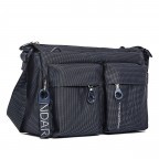 Umhängetasche MD20 QMTX5 Scarab, Farbe: blau/petrol, Marke: Mandarina Duck, EAN: 8032803835819, Abmessungen in cm: 28x19x11, Bild 2 von 6