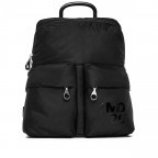 Rucksack MD20 Balloon Black, Farbe: schwarz, Marke: Mandarina Duck, EAN: 8032803840240, Abmessungen in cm: 30x33.5x13, Bild 1 von 6
