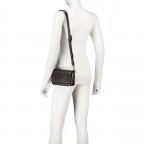 Umhängetasche Liinaja Crossbag Blackish Metallic, Farbe: grau, Marke: Seidenfelt, EAN: 4251817655686, Abmessungen in cm: 19x12.5x6.7, Bild 6 von 8