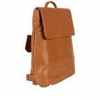 Rucksack / Umhängetasche Finja Cognac, Farbe: cognac, Marke: Flanigan, EAN: 4066727004994, Abmessungen in cm: 32x32x6.5, Bild 2 von 9