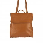 Rucksack / Umhängetasche Finja Cognac, Farbe: cognac, Marke: Flanigan, EAN: 4066727004994, Abmessungen in cm: 32x32x6.5, Bild 9 von 9