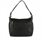 Umhängetasche Finja Shoulderbag Black, Farbe: schwarz, Marke: Flanigan, EAN: 4066727005007, Abmessungen in cm: 24.5x22x9, Bild 3 von 9