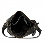 Umhängetasche Finja Shoulderbag Black, Farbe: schwarz, Marke: Flanigan, EAN: 4066727005007, Abmessungen in cm: 24.5x22x9, Bild 8 von 9