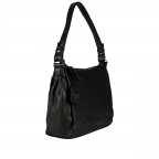 Umhängetasche Finja Shoulderbag Black, Farbe: schwarz, Marke: Flanigan, EAN: 4066727005007, Abmessungen in cm: 24.5x22x9, Bild 2 von 9