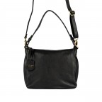 Umhängetasche Finja Shoulderbag Black, Farbe: schwarz, Marke: Flanigan, EAN: 4066727005007, Abmessungen in cm: 24.5x22x9, Bild 9 von 9