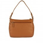 Umhängetasche Finja Shoulderbag Cognac, Farbe: cognac, Marke: Flanigan, EAN: 4066727005014, Abmessungen in cm: 24.5x22x9, Bild 3 von 9