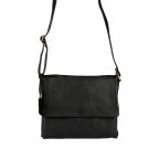 Umhängetasche Finja Satchelbag Black, Farbe: schwarz, Marke: Flanigan, EAN: 4066727005021, Abmessungen in cm: 24.5x21.5x6.5, Bild 9 von 9