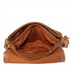Umhängetasche Finja Satchelbag Cognac, Farbe: cognac, Marke: Flanigan, EAN: 4066727005038, Abmessungen in cm: 24.5x21.5x6.5, Bild 7 von 9