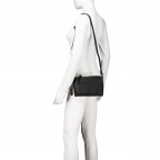 Umhängetasche Finja Crossbody Black, Farbe: schwarz, Marke: Flanigan, EAN: 4066727005045, Abmessungen in cm: 20.5x14x4.5, Bild 4 von 9