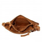 Umhängetasche Finja Crossbody Cognac, Farbe: cognac, Marke: Flanigan, EAN: 4066727005052, Abmessungen in cm: 20.5x14x4.5, Bild 8 von 9