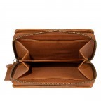 Geldbörse Finja Double Flap Wallet mit RFID-Schutz Cognac, Farbe: cognac, Marke: Flanigan, EAN: 4066727005090, Abmessungen in cm: 12.5x9.5x2.7, Bild 6 von 6