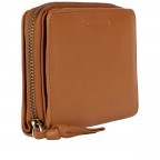 Geldbörse Finja Double Flap Wallet mit RFID-Schutz Cognac, Farbe: cognac, Marke: Flanigan, EAN: 4066727005090, Abmessungen in cm: 12.5x9.5x2.7, Bild 2 von 6
