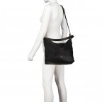 Beuteltasche Collana Tessuto Alara LVZ Black, Farbe: schwarz, Marke: Joop!, EAN: 4048835217428, Abmessungen in cm: 33x31x12, Bild 6 von 8