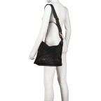 Beuteltasche Collana Tessuto Alara LVZ Black, Farbe: schwarz, Marke: Joop!, EAN: 4048835217428, Abmessungen in cm: 33x31x12, Bild 5 von 8