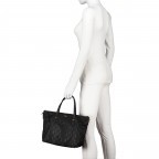 Handtasche Collana Tessuto Helena MHZ Black, Farbe: schwarz, Marke: Joop!, EAN: 4048835211211, Abmessungen in cm: 27.5x24x14, Bild 4 von 8