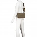 Umhängetasche Collana Tessuto Jasmina SHZ Olive Night, Farbe: grün/oliv, Marke: Joop!, EAN: 4048835217350, Abmessungen in cm: 24x15x6, Bild 5 von 7