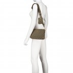 Umhängetasche Collana Tessuto Jasmina SHZ Olive Night, Farbe: grün/oliv, Marke: Joop!, EAN: 4048835217350, Abmessungen in cm: 24x15x6, Bild 4 von 7