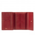 Geldbörse Leggero Stampa Cosma MH10F Dark Red, Farbe: rot/weinrot, Marke: Joop!, EAN: 4048835209935, Abmessungen in cm: 14x10x2.5, Bild 4 von 5