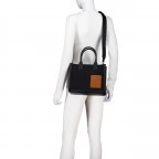 Handtasche Pezza Aurelia SHZ Black, Farbe: schwarz, Marke: Joop!, EAN: 4048835205050, Abmessungen in cm: 26.5x21x13, Bild 6 von 8