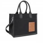 Handtasche Pezza Aurelia SHZ Black, Farbe: schwarz, Marke: Joop!, EAN: 4048835205050, Abmessungen in cm: 26.5x21x13, Bild 2 von 8
