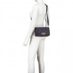 Umhängetasche Ricamo Sousa SHF Dark Blue, Farbe: blau/petrol, Marke: Joop!, EAN: 4048835210085, Abmessungen in cm: 23x15x9.5, Bild 5 von 7
