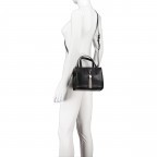 Handtasche Divina S Nero, Farbe: schwarz, Marke: Valentino Bags, EAN: 8054942440761, Abmessungen in cm: 20x16x11, Bild 6 von 7