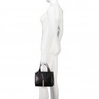 Handtasche Divina S Nero, Farbe: schwarz, Marke: Valentino Bags, EAN: 8054942440761, Abmessungen in cm: 20x16x11, Bild 4 von 7