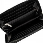 Geldbörse Charis Black, Farbe: schwarz, Marke: Tamaris, EAN: 4063512124523, Abmessungen in cm: 19.5x10.5x3, Bild 4 von 5
