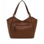 Shopper Caro Cognac, Farbe: cognac, Marke: Tamaris, EAN: 4063512122055, Abmessungen in cm: 34.5x30.5x14.5, Bild 3 von 5