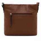 Umhängetasche Caro Cognac, Farbe: cognac, Marke: Tamaris, EAN: 4063512121850, Abmessungen in cm: 26.5x26.5x6, Bild 3 von 5