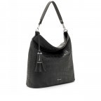 Beuteltasche Charlotta Black, Farbe: schwarz, Marke: Tamaris, EAN: 4063512124936, Abmessungen in cm: 31.5x31x11.5, Bild 2 von 5
