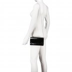 Umhängetasche / Clutch Amalia Black, Farbe: schwarz, Marke: Tamaris, EAN: 4063512119871, Abmessungen in cm: 22x13x4, Bild 4 von 7