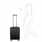 Koffer Ferrara Größe 55 cm Nero, Farbe: schwarz, Marke: Brics, EAN: 8016623958514, Abmessungen in cm: 38x55x20, Bild 7 von 11