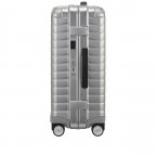 Koffer Proxis-Alu Spinner 55 Silver, Farbe: metallic, Marke: Samsonite, EAN: 5400520256461, Abmessungen in cm: 40x55x23, Bild 3 von 20