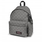 Rucksack Padded White Squares, Farbe: grau, Marke: Eastpak, Abmessungen in cm: 30x40x18, Bild 2 von 5