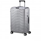 Koffer Proxis-Alu Spinner 69 Silver, Farbe: metallic, Marke: Samsonite, EAN: 5400520256478, Abmessungen in cm: 47x69x28, Bild 2 von 22