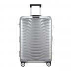 Koffer Proxis-Alu Spinner 69 Silver, Farbe: metallic, Marke: Samsonite, EAN: 5400520256478, Abmessungen in cm: 47x69x28, Bild 1 von 22