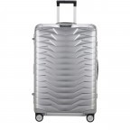 Koffer Proxis-Alu Spinner 76 Silver, Farbe: metallic, Marke: Samsonite, EAN: 5400520256485, Abmessungen in cm: 52x76x29, Bild 1 von 21