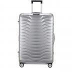 Koffer Proxis-Alu Spinner 76 Silver, Farbe: metallic, Marke: Samsonite, EAN: 5400520256485, Abmessungen in cm: 52x76x29, Bild 1 von 22