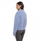 Jacke Bubbly Größe M Cloudy, Farbe: blau/petrol, Marke: Rino & Pelle, EAN: 8720529399103, Bild 2 von 3
