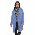 Strickmantel Catena Größe M Cloudy, Farbe: blau/petrol, Marke: Rino & Pelle, EAN: 8720529399462, Bild 1 von 3