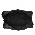 Reisetasche Washed Canvas & Wax Pull Up Tornio Navy, Farbe: blau/petrol, Marke: The Chesterfield Brand, EAN: 8719241108759, Abmessungen in cm: 53x30x27, Bild 6 von 8