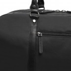 Reisetasche Washed Canvas & Wax Pull Up Tornio Black, Farbe: schwarz, Marke: The Chesterfield Brand, EAN: 8719241108728, Abmessungen in cm: 53x30x27, Bild 7 von 8