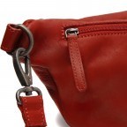 Gürteltasche Washed Waxed Pull Up Kruger Red, Farbe: rot/weinrot, Marke: The Chesterfield Brand, EAN: 8719241103365, Abmessungen in cm: 40x16x8, Bild 5 von 6