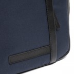 Umhängetasche Nylon & Wax Pull Up Arendal Navy, Farbe: blau/petrol, Marke: The Chesterfield Brand, EAN: 8719241108278, Abmessungen in cm: 20x27x7, Bild 8 von 8